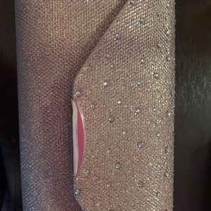 Gold wallet with diamonds